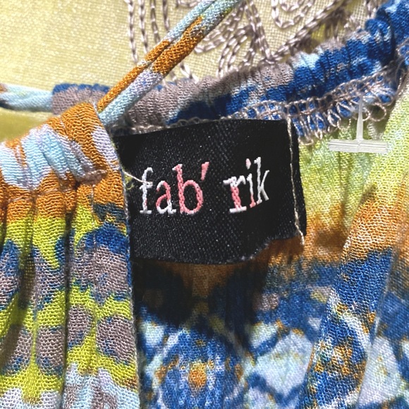 AZTEC PRINT MULTI-COLOR HALTER DRAWSTRING ROMPER SZ M/L - Picture 6 of 11